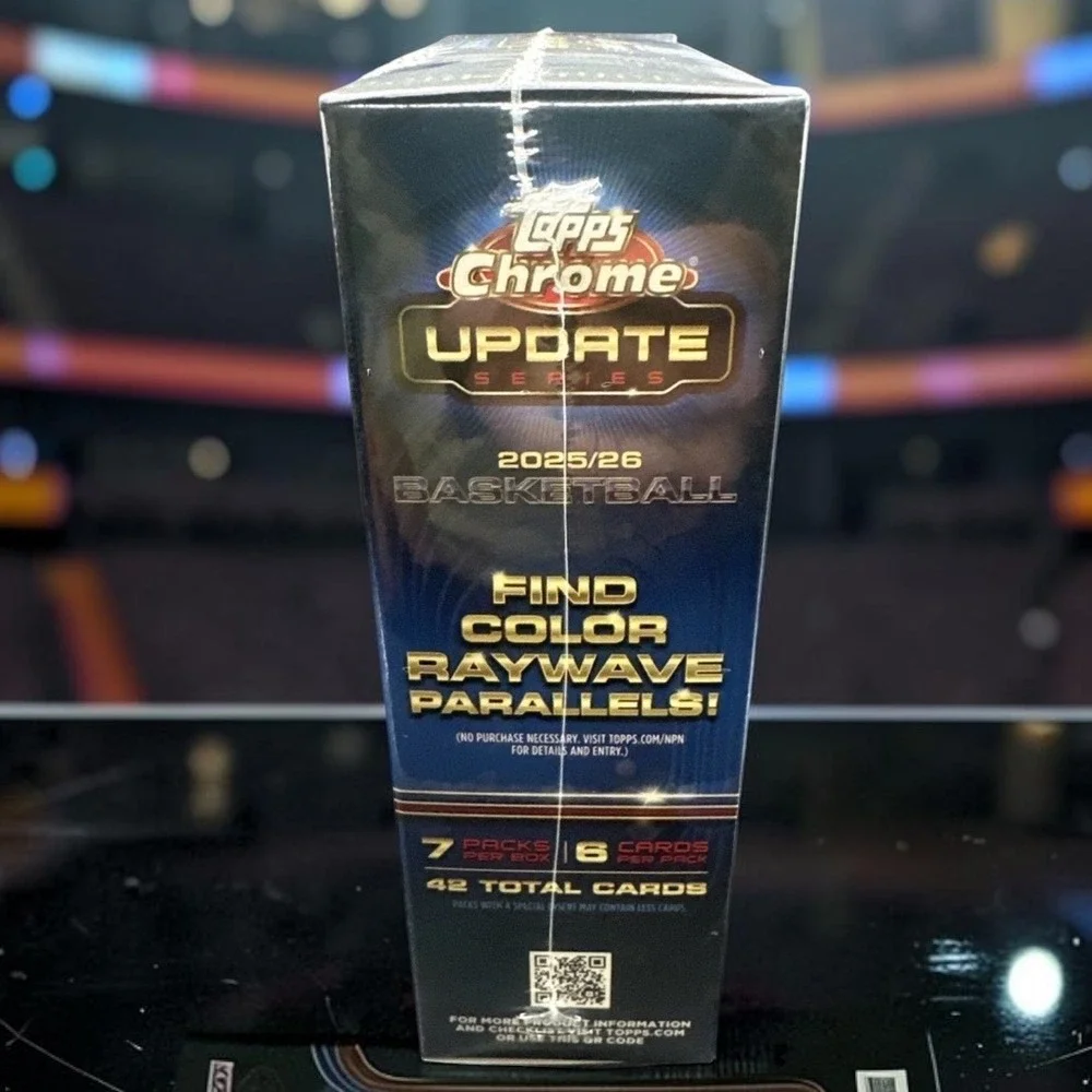 2025-26 TOPPS CHROME UPDATE Basketball MEGA BOX NBA SEALED | IN HAND